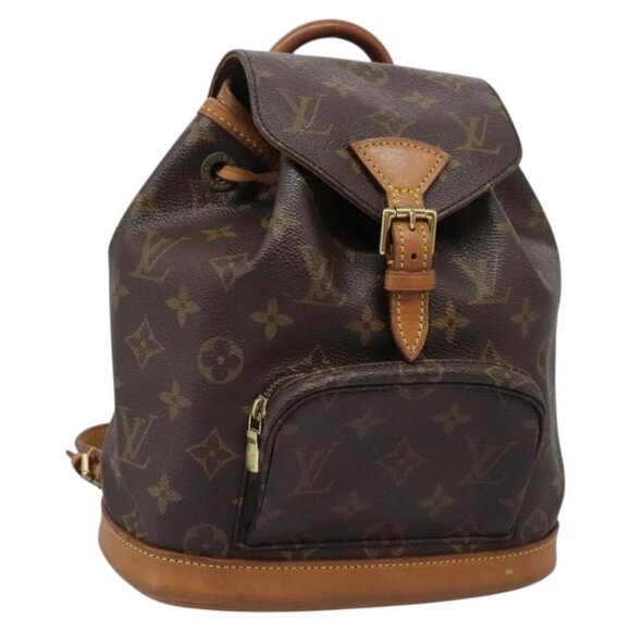 LOUIS VUITTON Monogram Montsouris PM Backpack - Picture 1 of 16